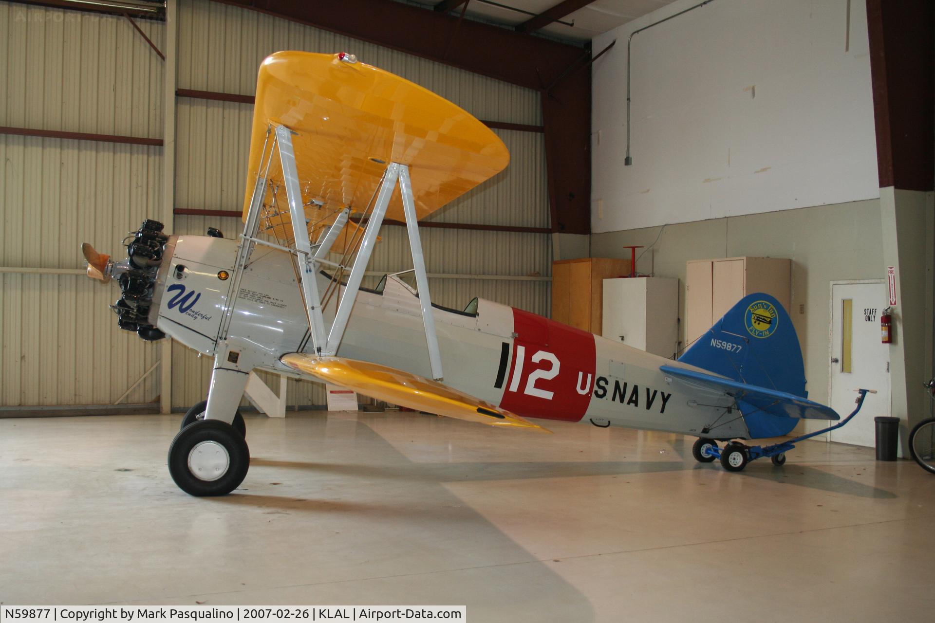 N59877, 1941 Boeing A75N1(PT17) C/N 75-581, Stearman