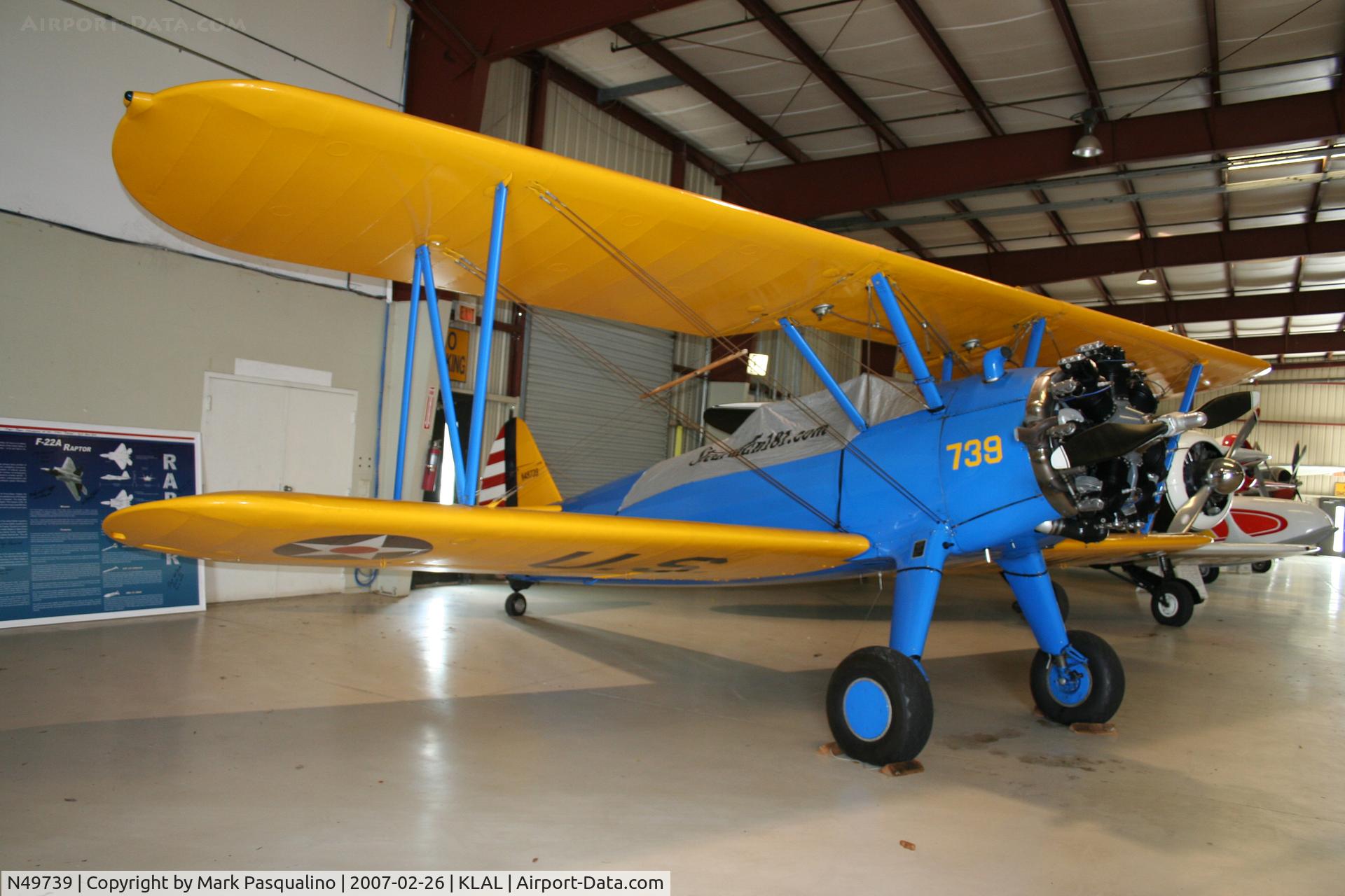 N49739, 1943 Boeing A75N1(PT17) C/N 75-4462, Stearman
