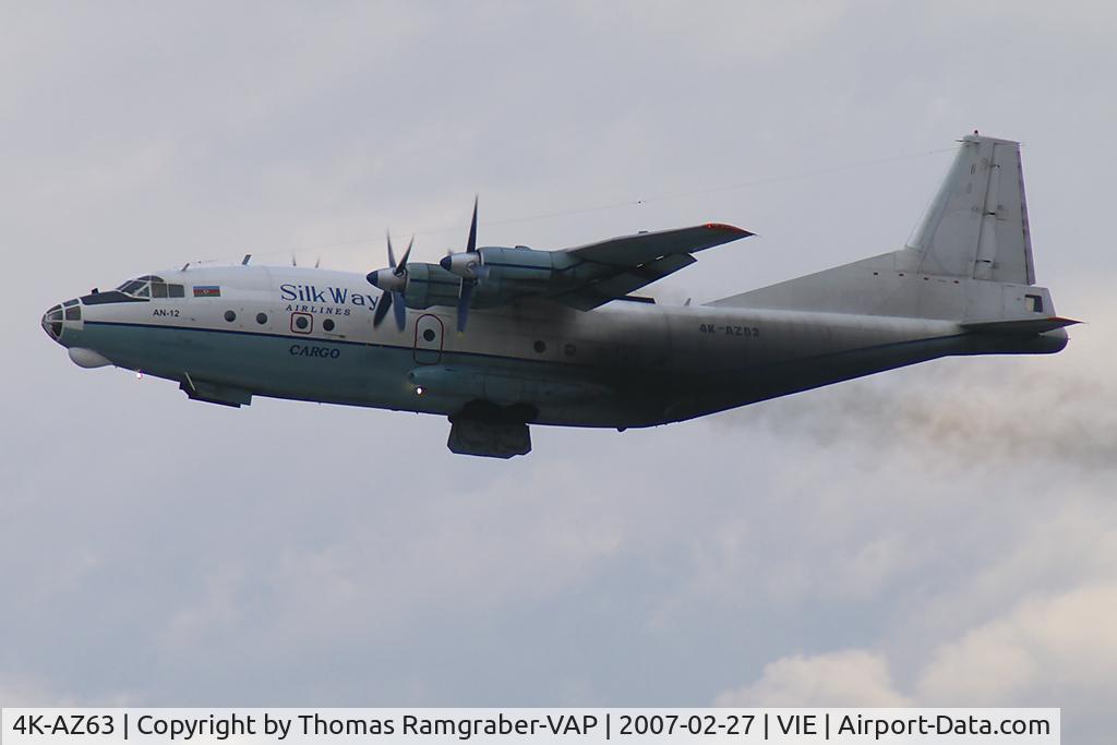 4K-AZ63, Antonov An-12BP C/N 9346308, Silk Way Airlines Antonov 12