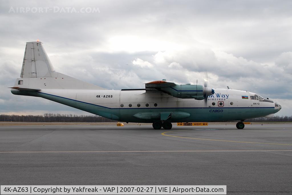 4K-AZ63, Antonov An-12BP C/N 9346308, Silkway Antonov 12