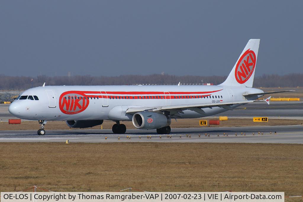 OE-LOS, 2001 Airbus A321-231 C/N 1487, Fly Niki Airbus A321