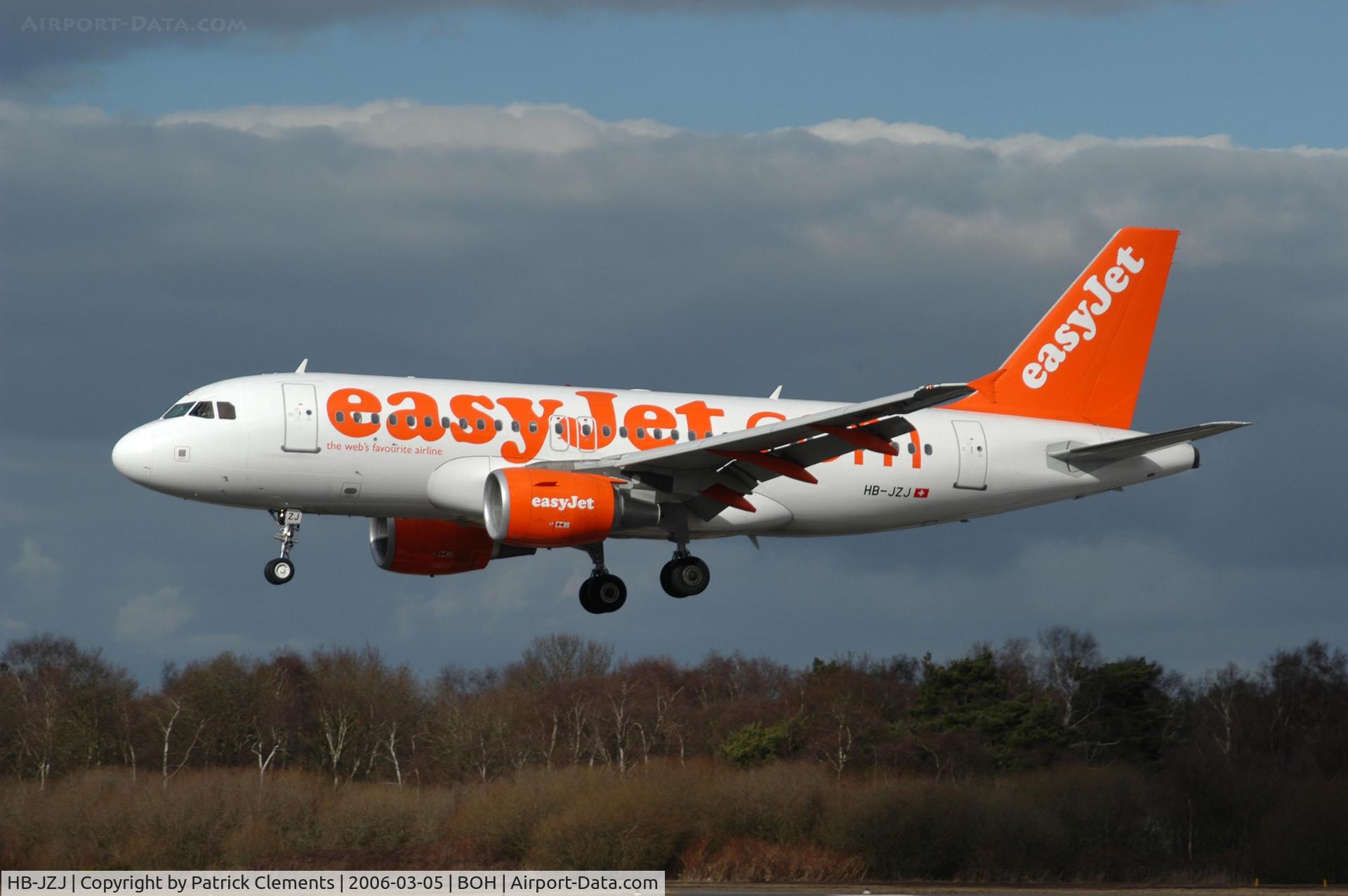 HB-JZJ, 2004 Airbus A319-111 C/N 2265, EASYJET A319