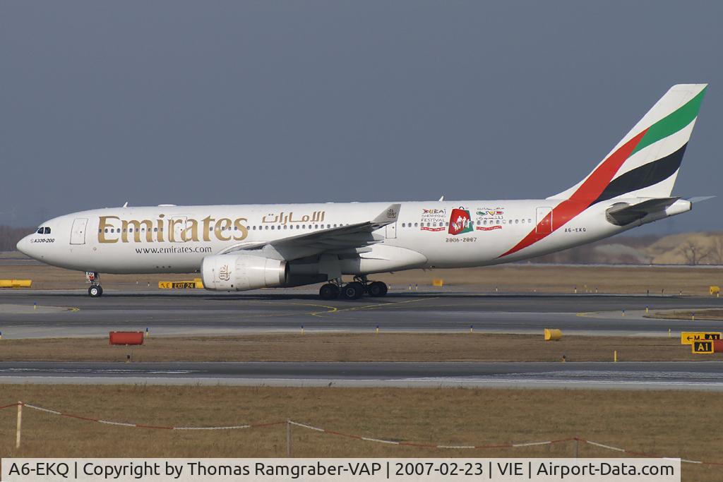 A6-EKQ, 1998 Airbus A330-243 C/N 248, Emirates Airbus A330-200