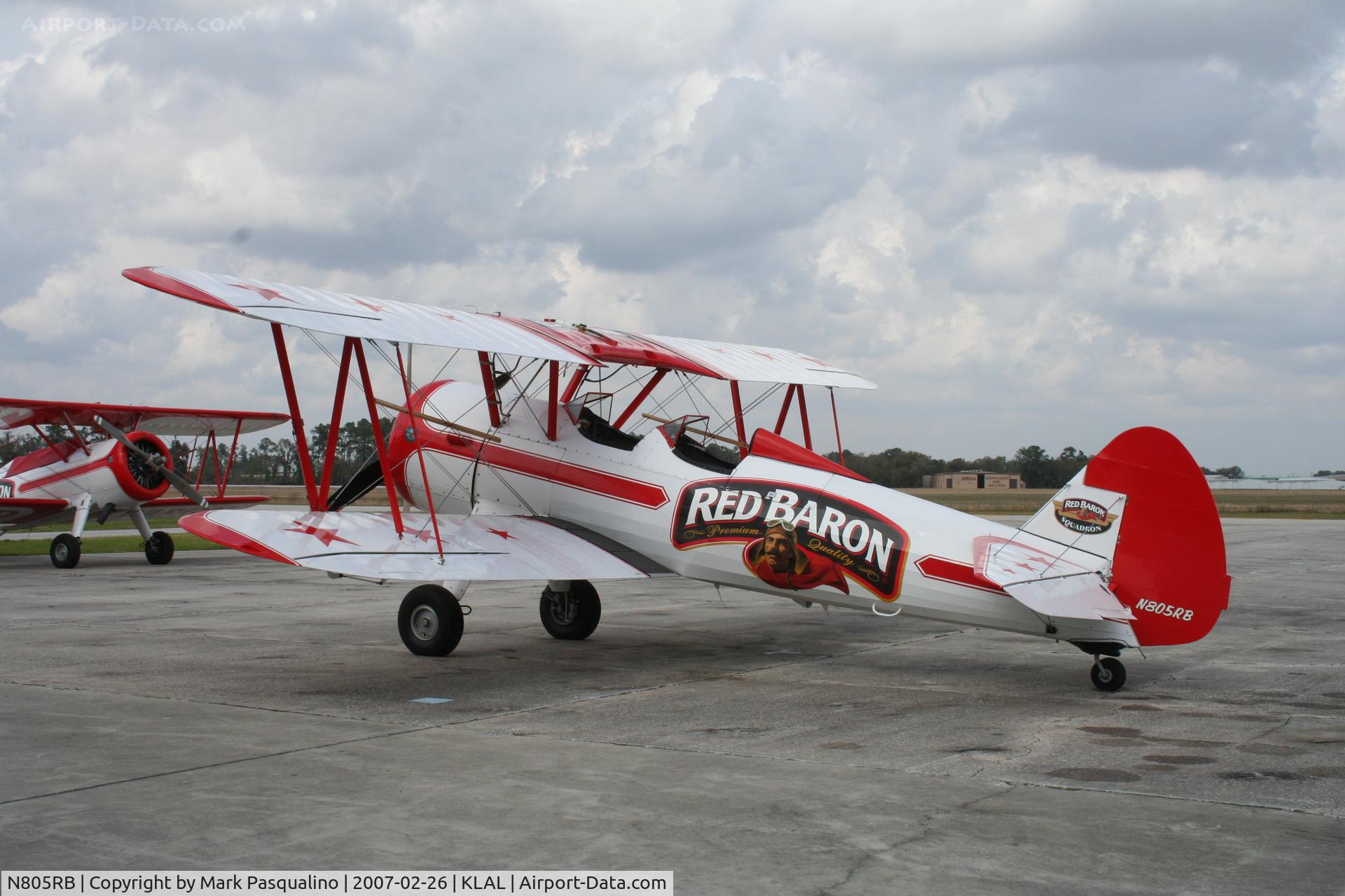 N805RB, 1941 Boeing PT-17/R985 Kaydet (A75N1) C/N 75-2729, Stearman
