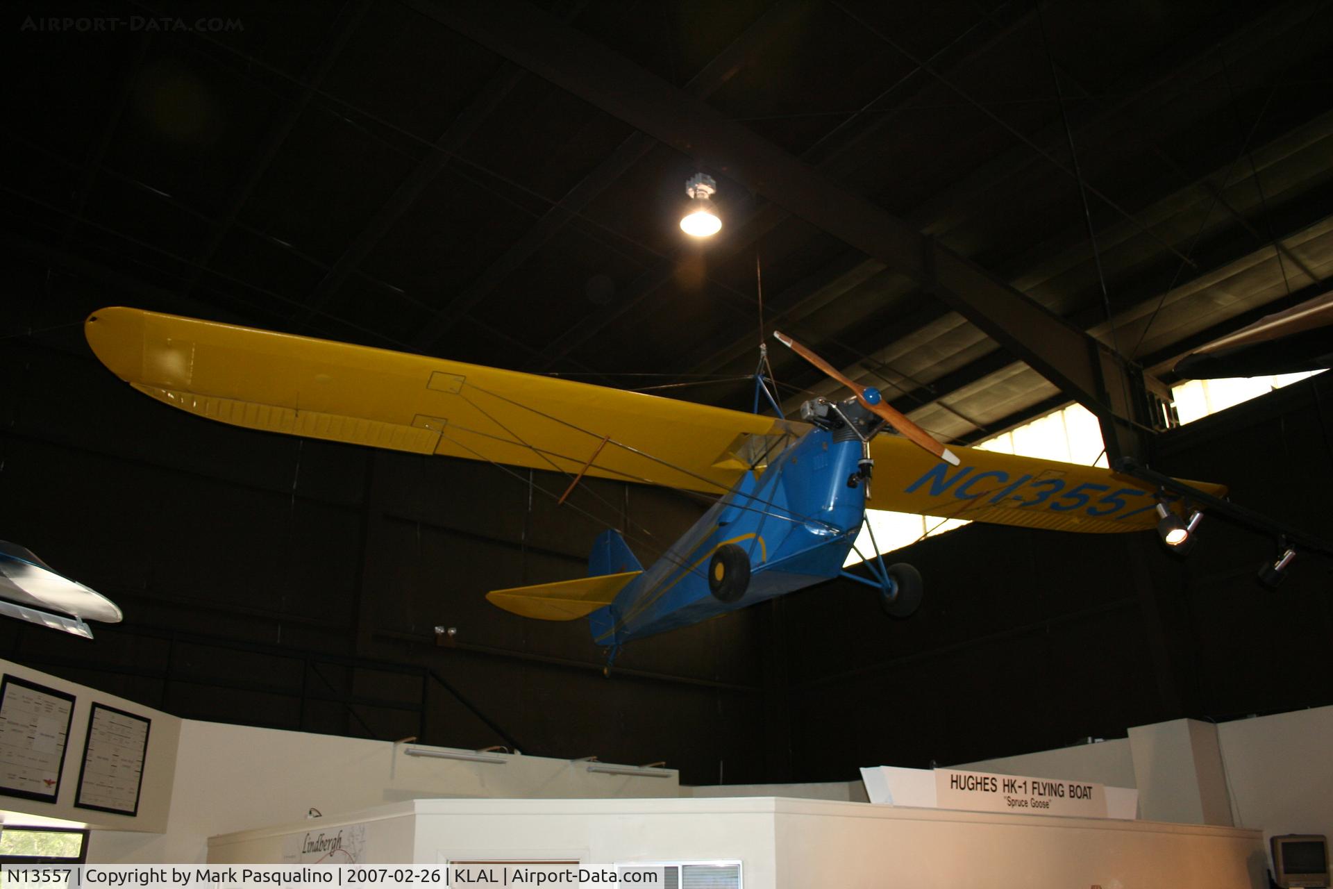 N13557, 1934 Aeronca C-3 Collegiate C/N A-291, Aeronca C-3