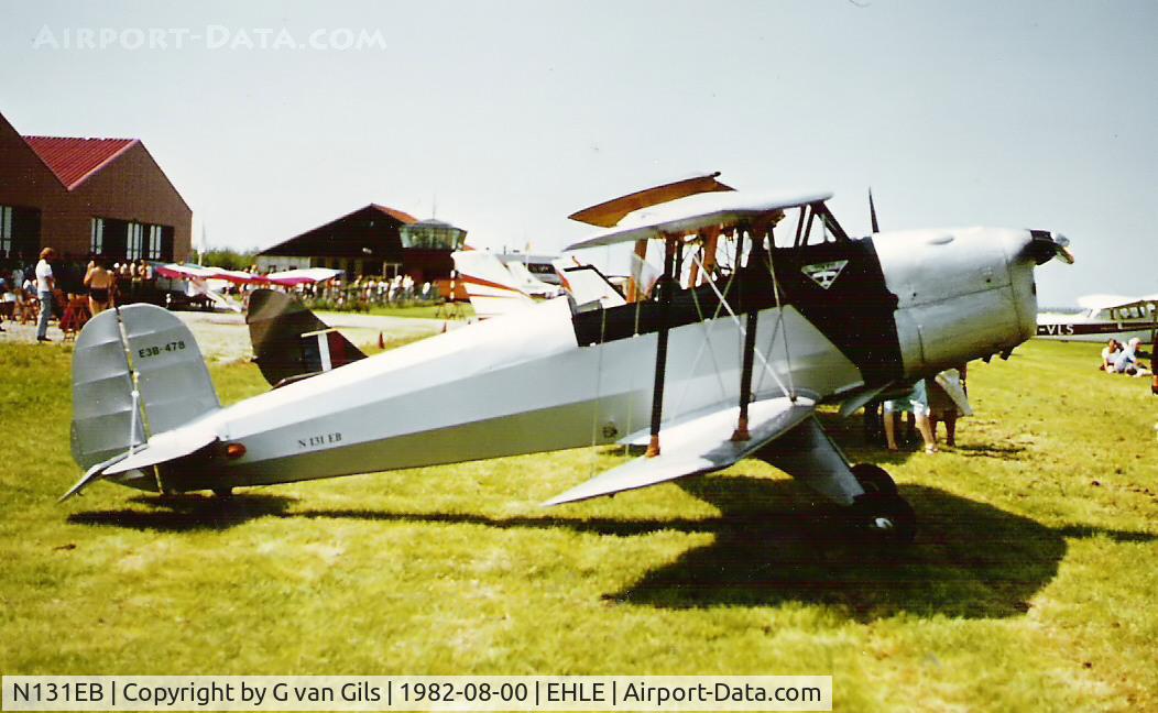 N131EB, 1954 CASA 1-131E Jungmann C/N 2012, I took this photo at EHLE Lelystad in the Netherlands august 1982 during an air show.
