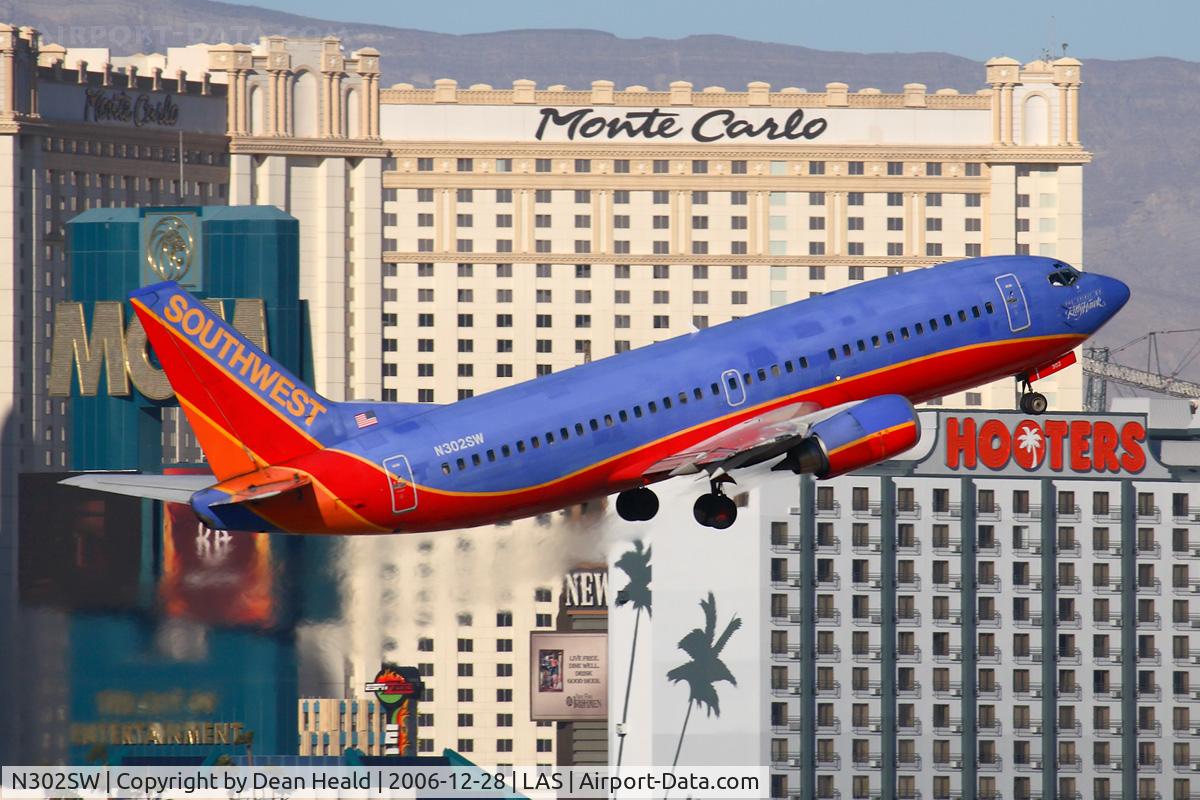 N302SW, 1984 Boeing 737-3H4 C/N 22942, Southwest Airlines N302SW 