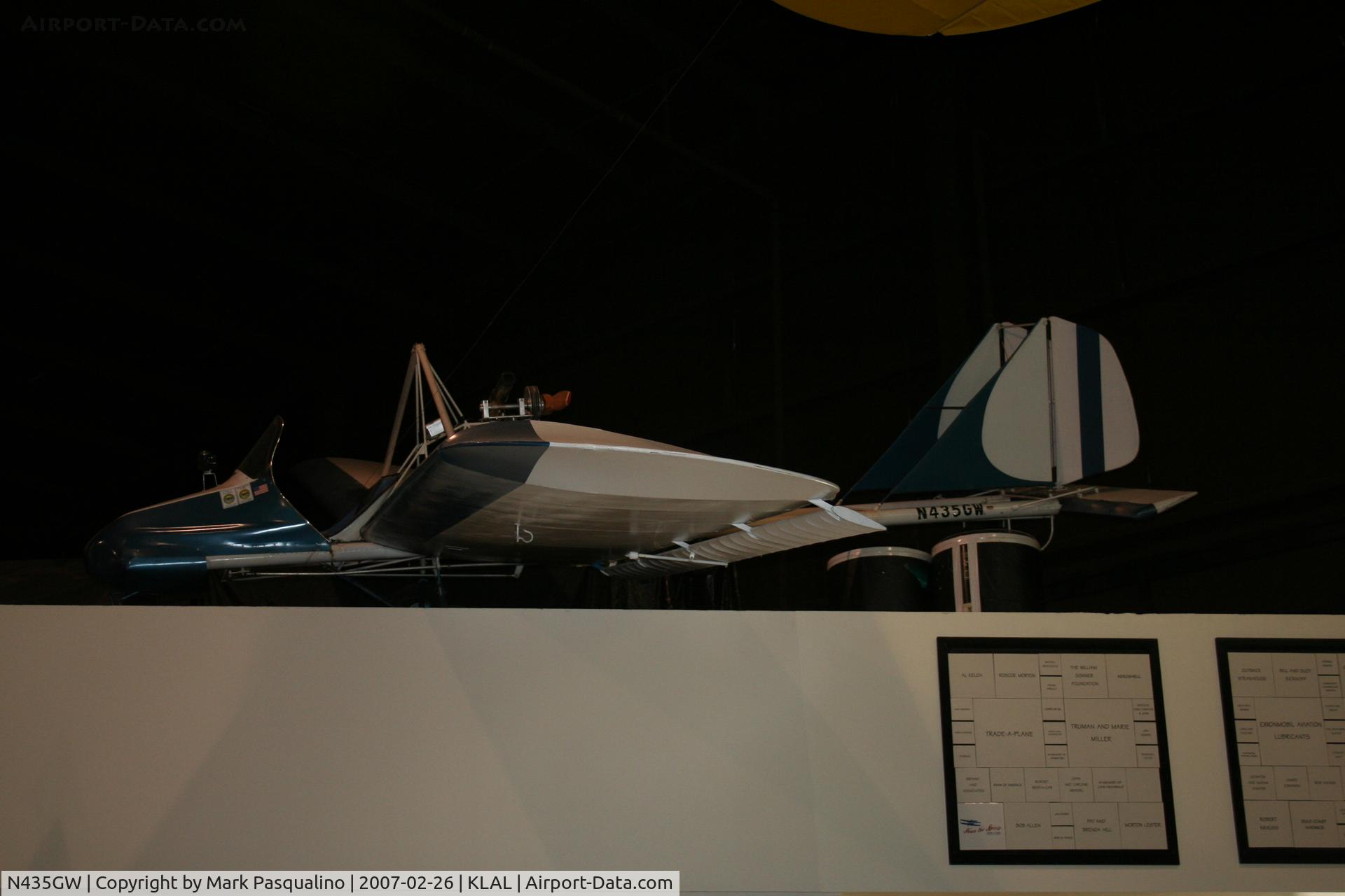N435GW, 1984 Mitchell Wing P-38 C/N 435-6, Mitchell P-38