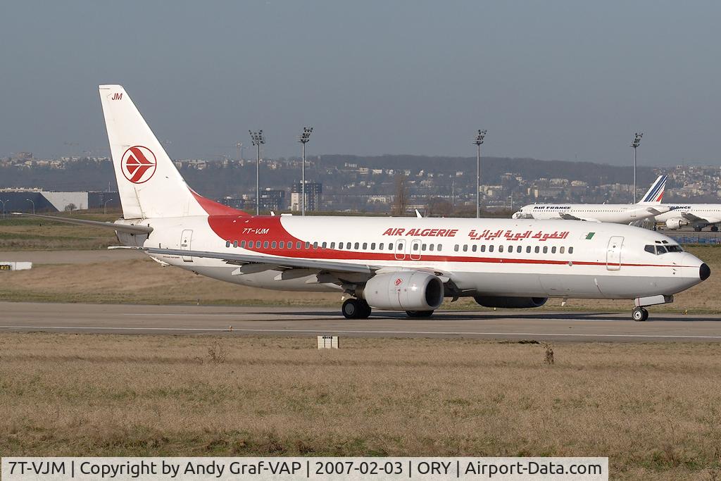 7T-VJM, 2000 Boeing 737-8D6 C/N 30205, Air Algerie 737-800