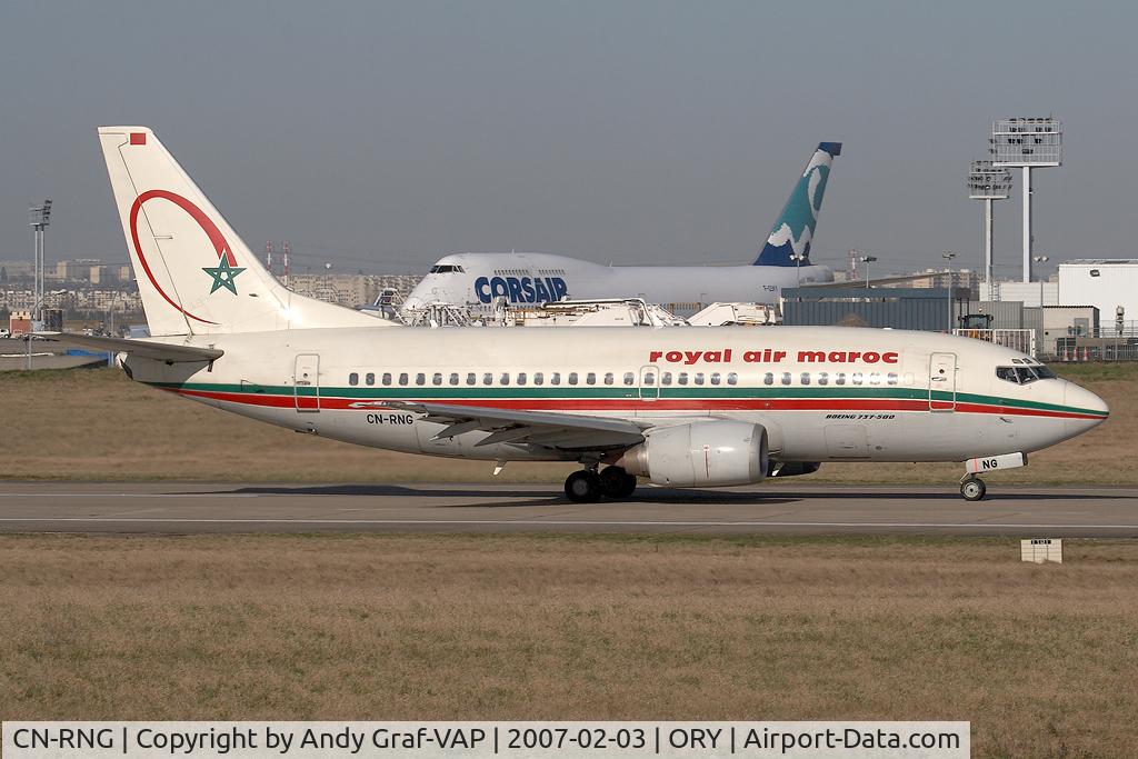 CN-RNG, 1995 Boeing 737-5B6 C/N 27679, Royal Air Maroc 737-500