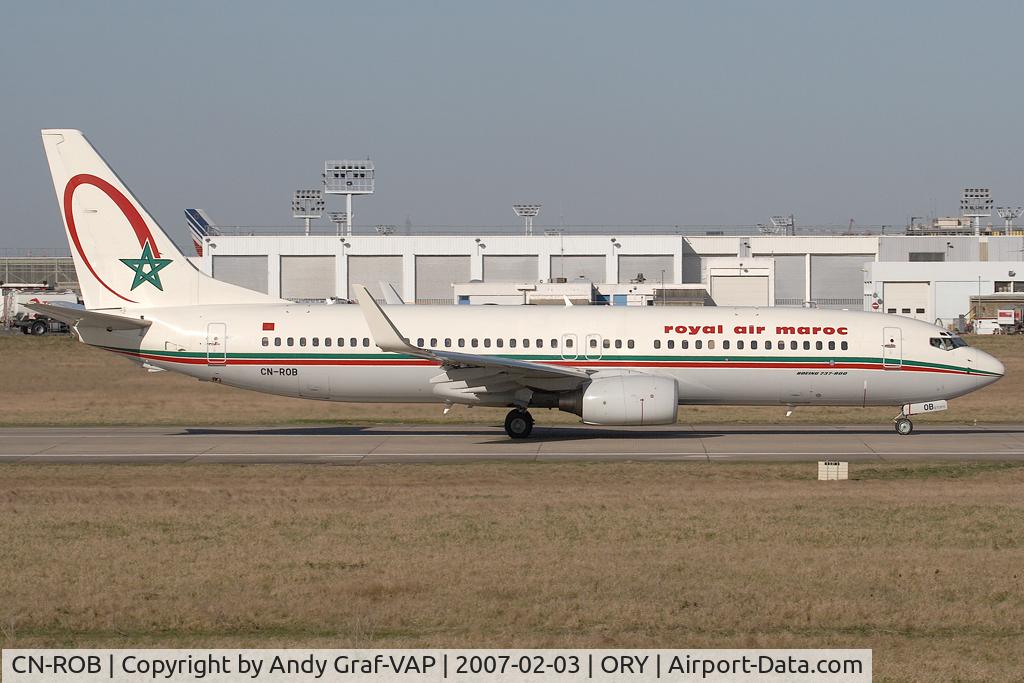 CN-ROB, 2005 Boeing 737-8B6 C/N 33060, Royal Air Maroc 737-800