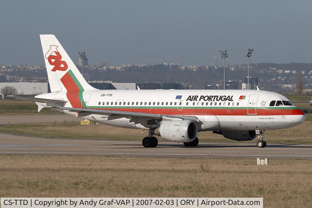 CS-TTD, 1998 Airbus A319-111 C/N 790, TAP A319