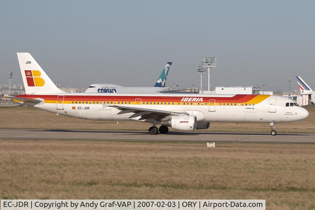 EC-JDR, 2005 Airbus A321-211 C/N 2488, Iberia A321