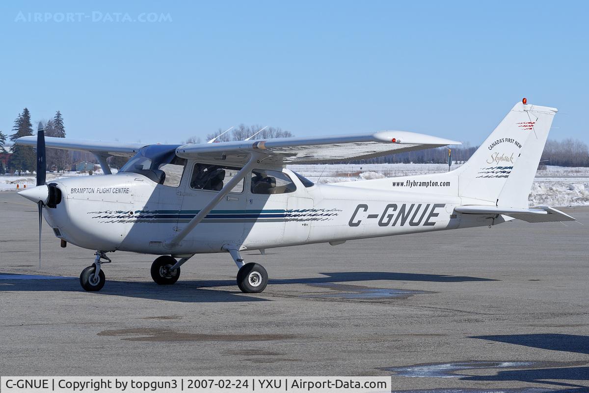 C-GNUE, 1997 Cessna 172R C/N 17280025, Parked at Ramp III
