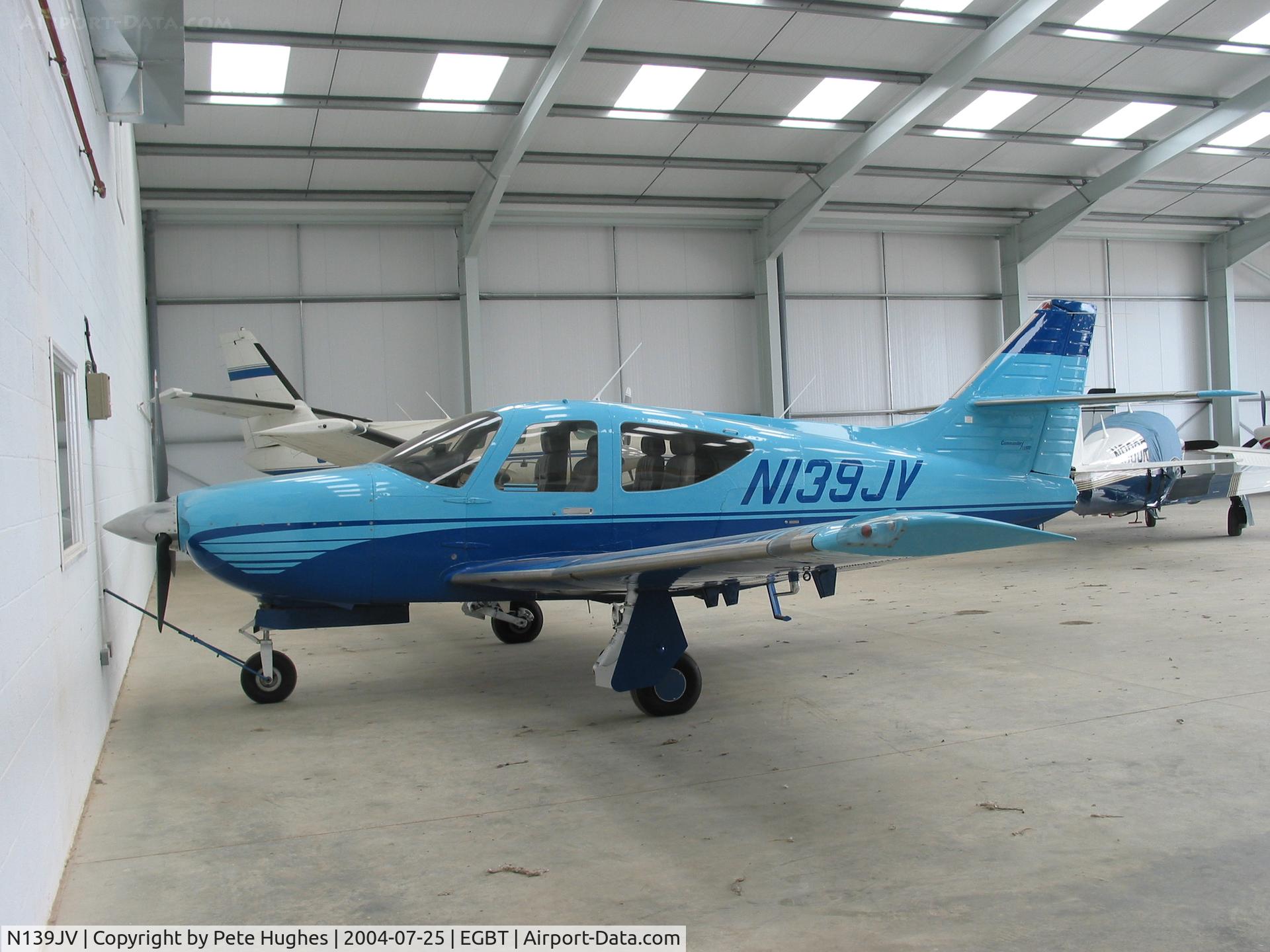 N139JV, 2000 Rockwell Commander 114TC C/N 20034, at Turweston, UK