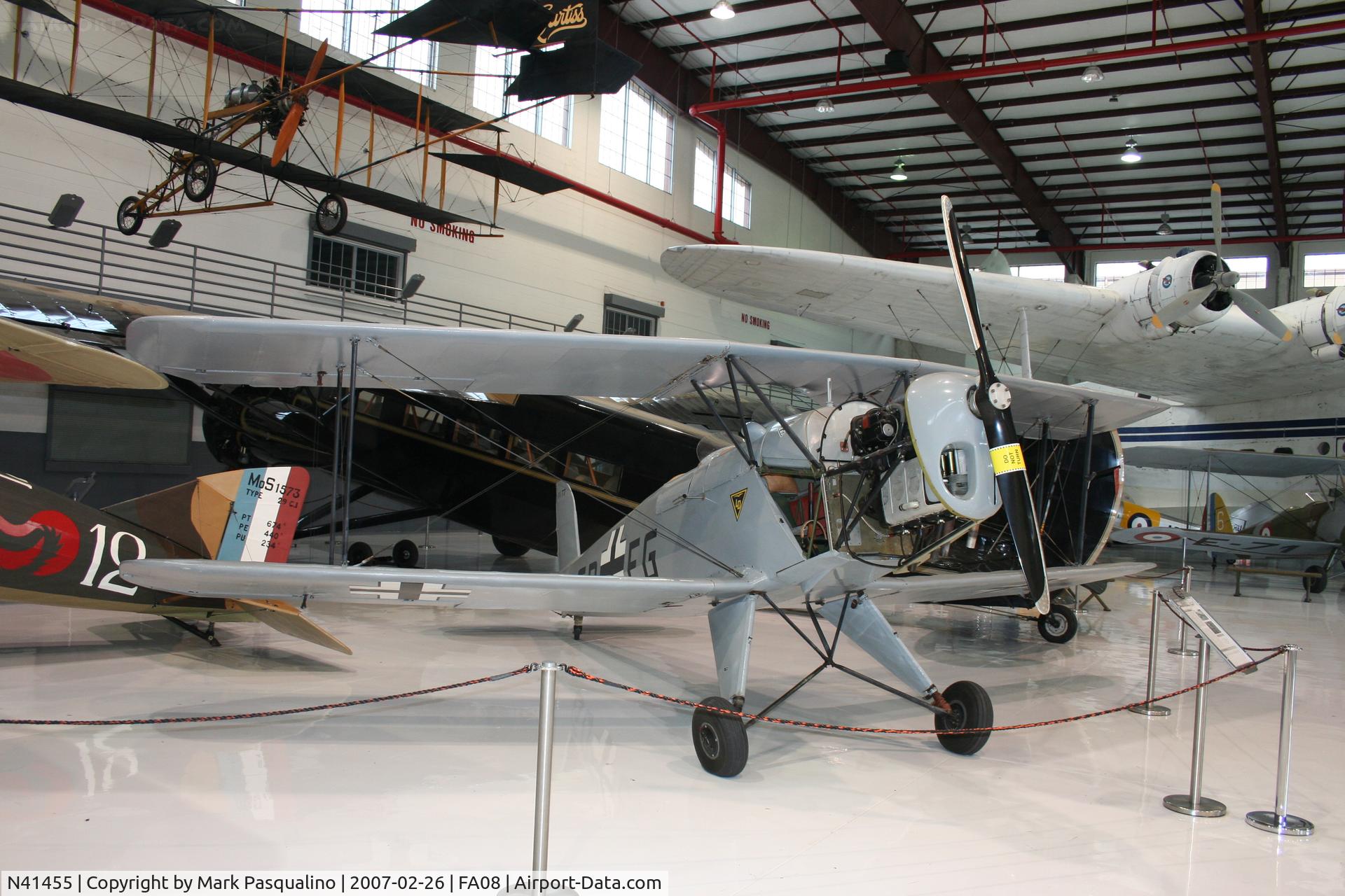 N41455, 1939 Bucker Bu-131 Jungmann C/N 78, Bucker Jungmann