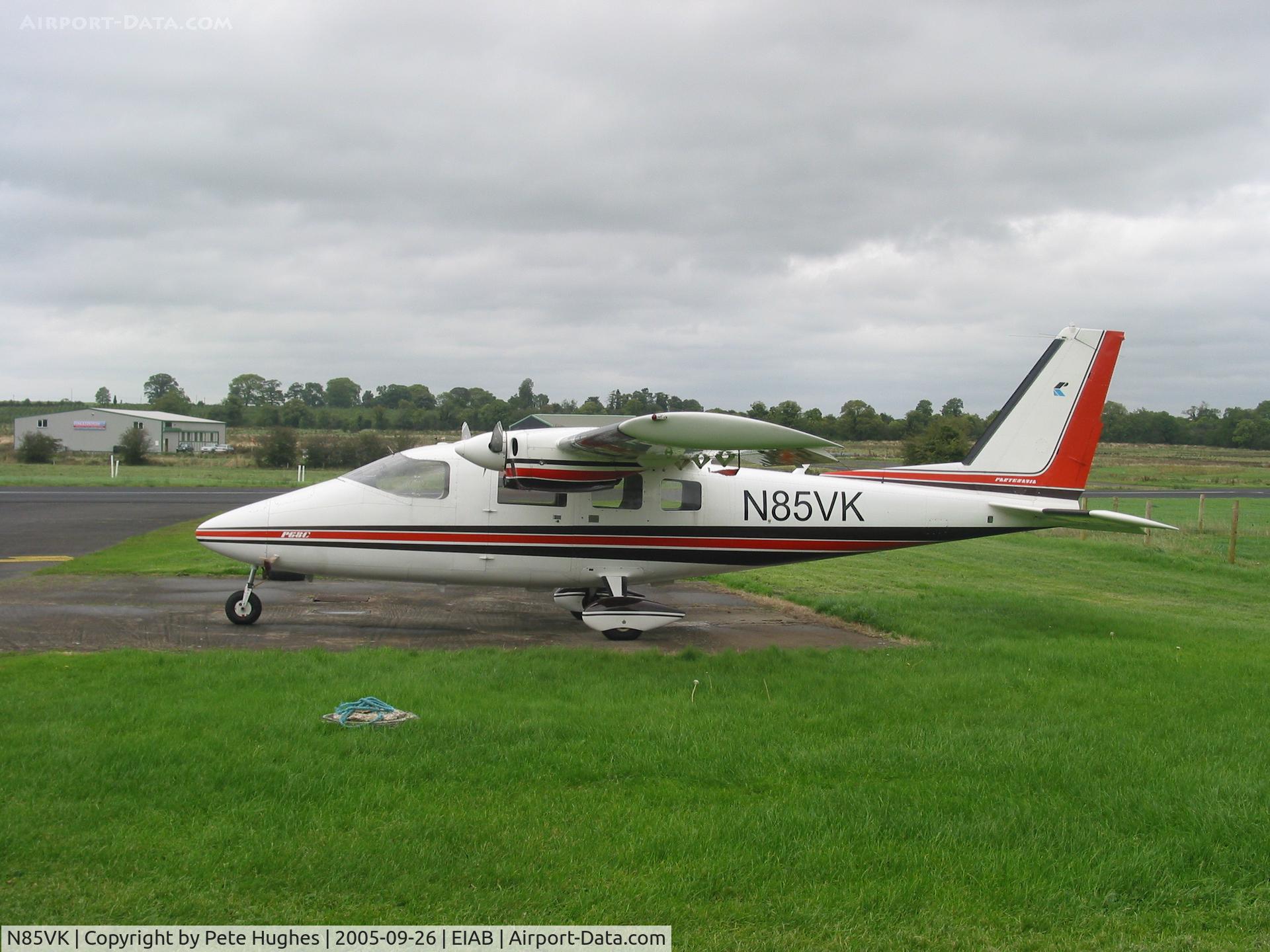 N85VK, Partenavia P-68 Observer C/N 279, P68 at Abeyshrule, Ireland