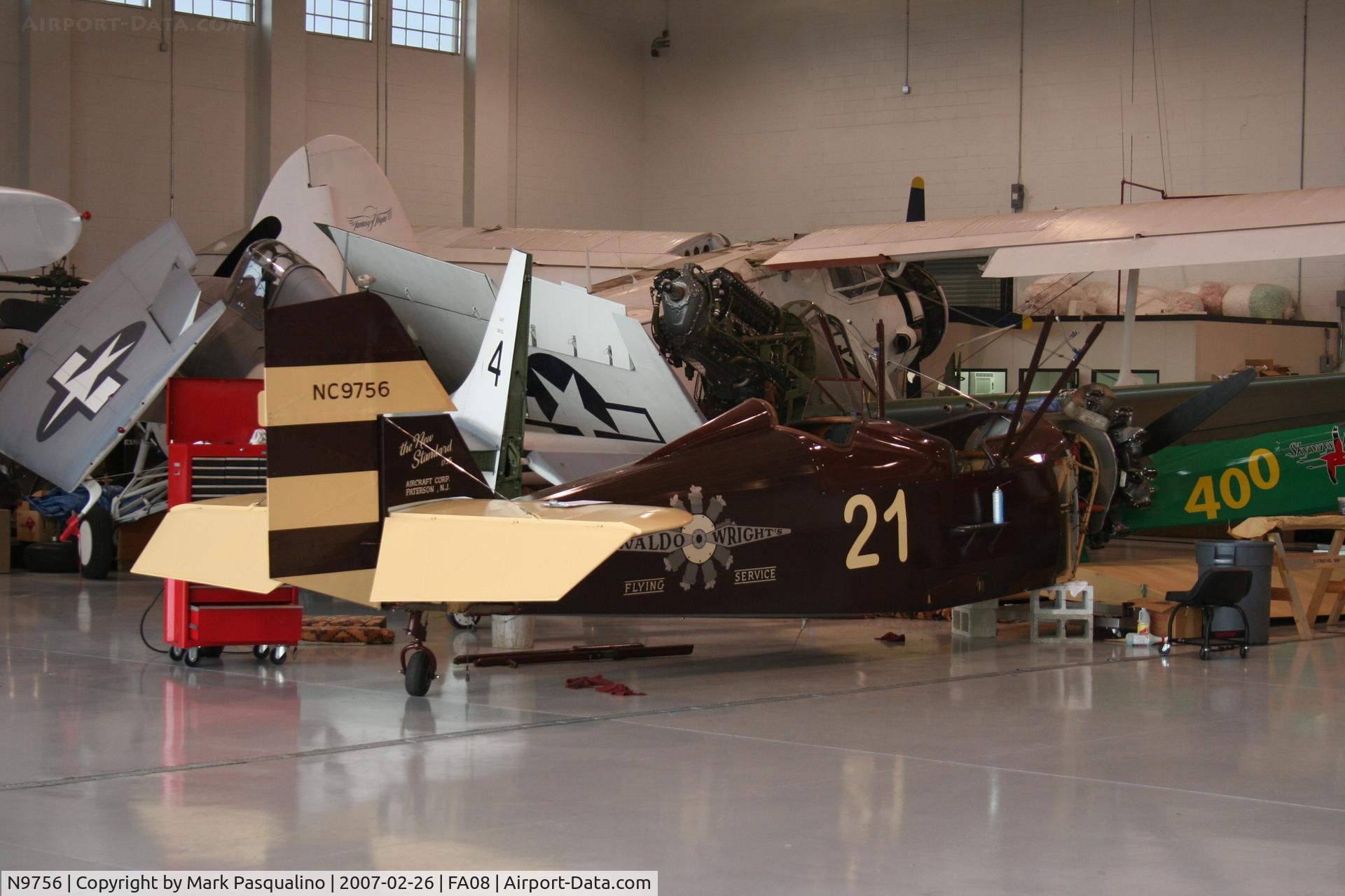 N9756, 1925 New Standard D-25 C/N 105, New Standard