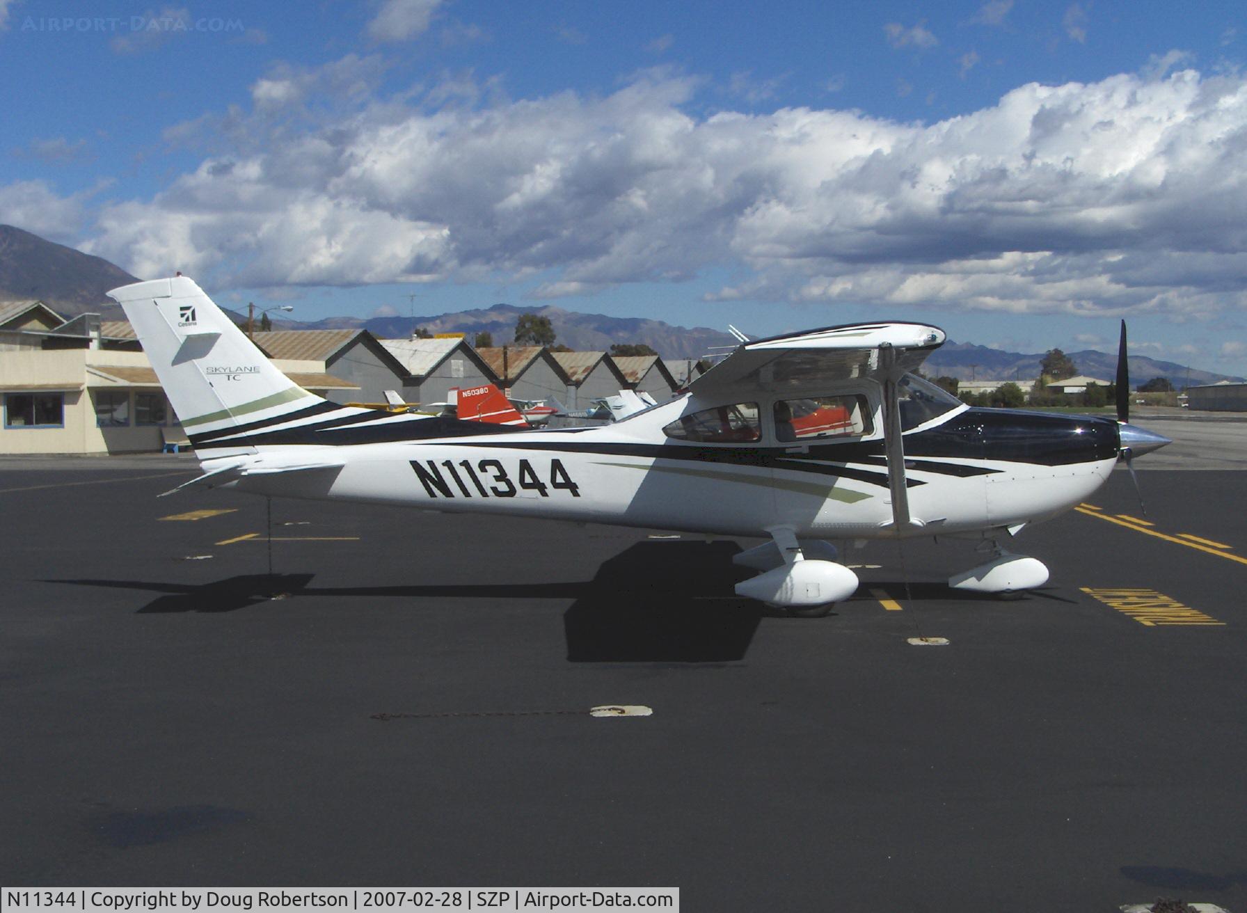 N11344, Cessna T182T Turbo Skylane C/N T18208645, 2006 Cessna T182T, Turbo SKYLANE TC, Lycoming TIO-540-AK1A 235 Hp