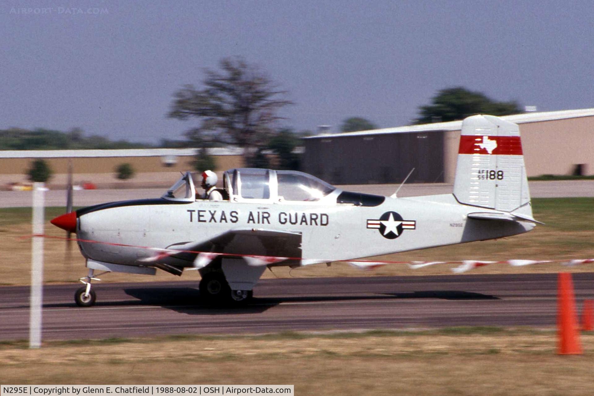N295E, 1955 Beech A45 C/N G-745, T-34A 55-0188 ex-N295E at the EAA Fly In
