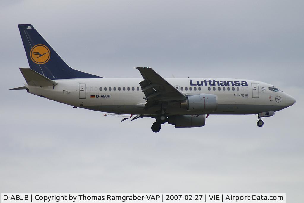 D-ABJB, 1991 Boeing 737-530 C/N 25271, Lufthansa Boeing 737-500