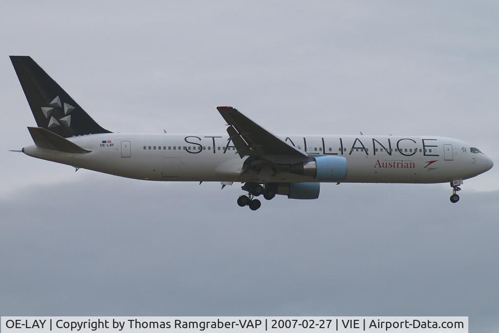 OE-LAY, 1998 Boeing 767-3Z9/ER C/N 29867, Austrian Airlines Boeing 767-300