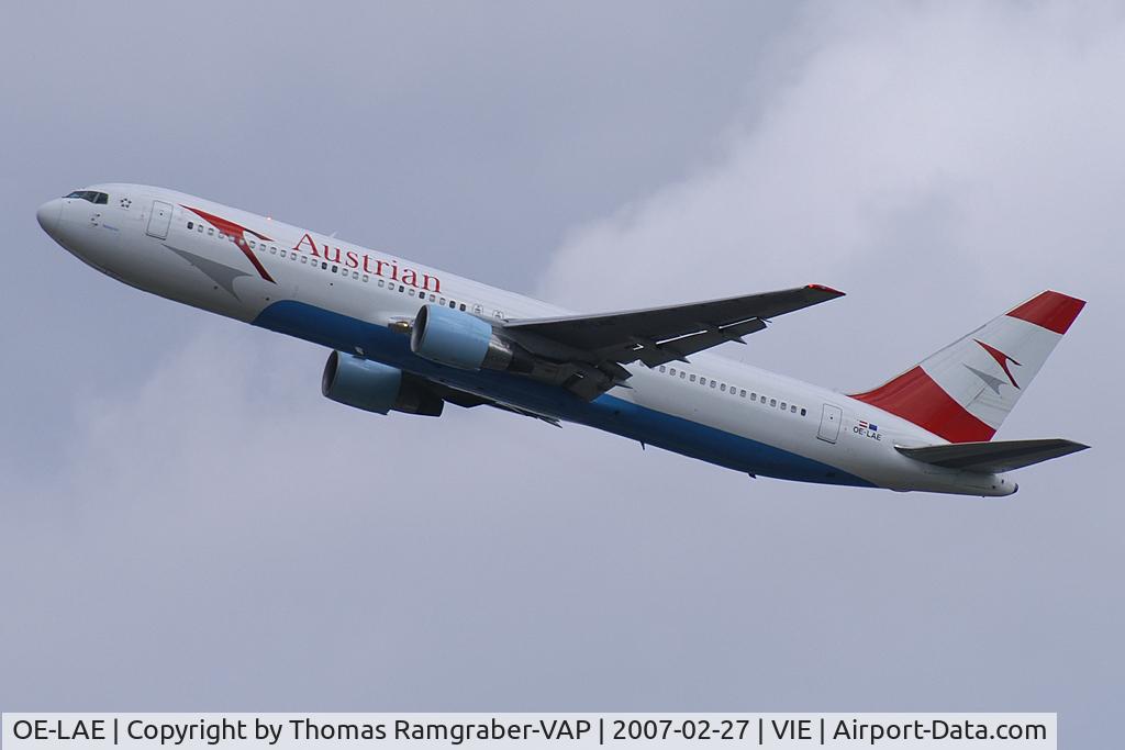 OE-LAE, 2000 Boeing 767-3Z9/ER C/N 30383, Austrian Airlines Boeing 767-300