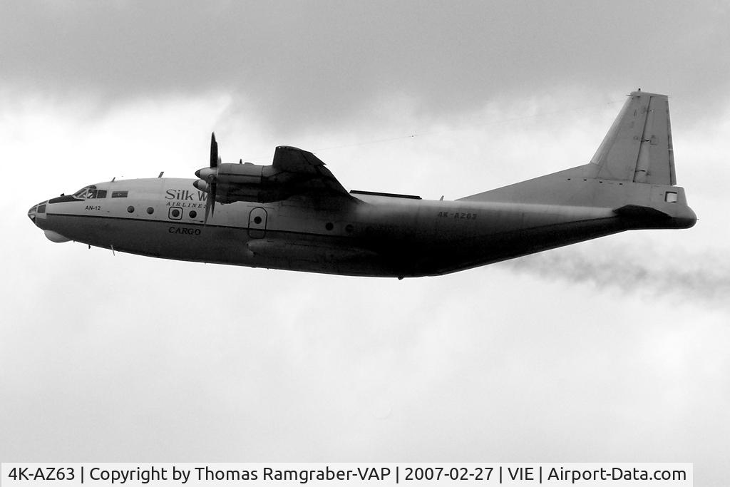 4K-AZ63, Antonov An-12BP C/N 9346308, Silk Way Airlines Antonov 12