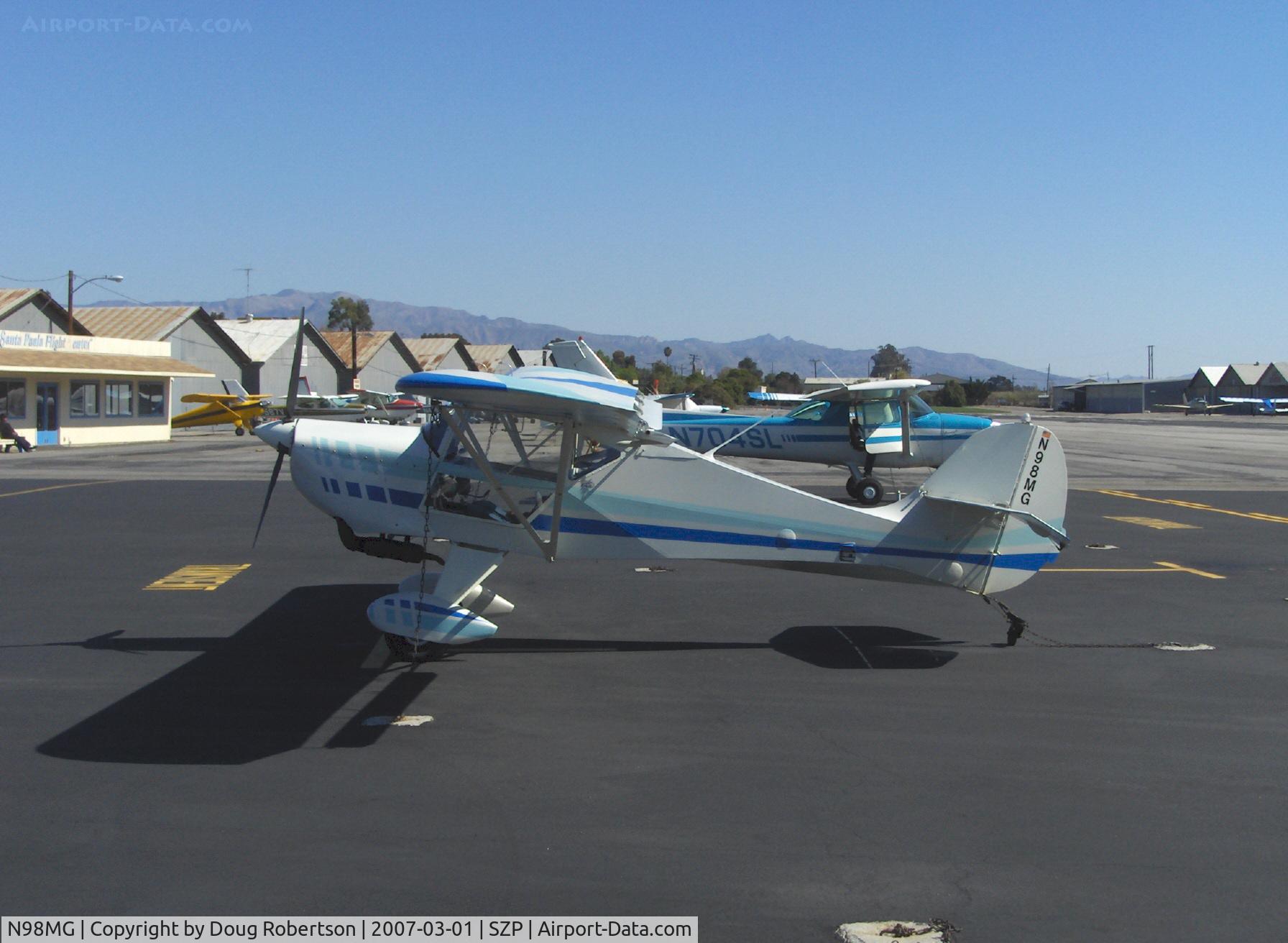 N98MG, 1997 Avid Flyer Mark IV C/N 678, 1997 Gonzalez AVID Mk4, Bombardier Rotax engine