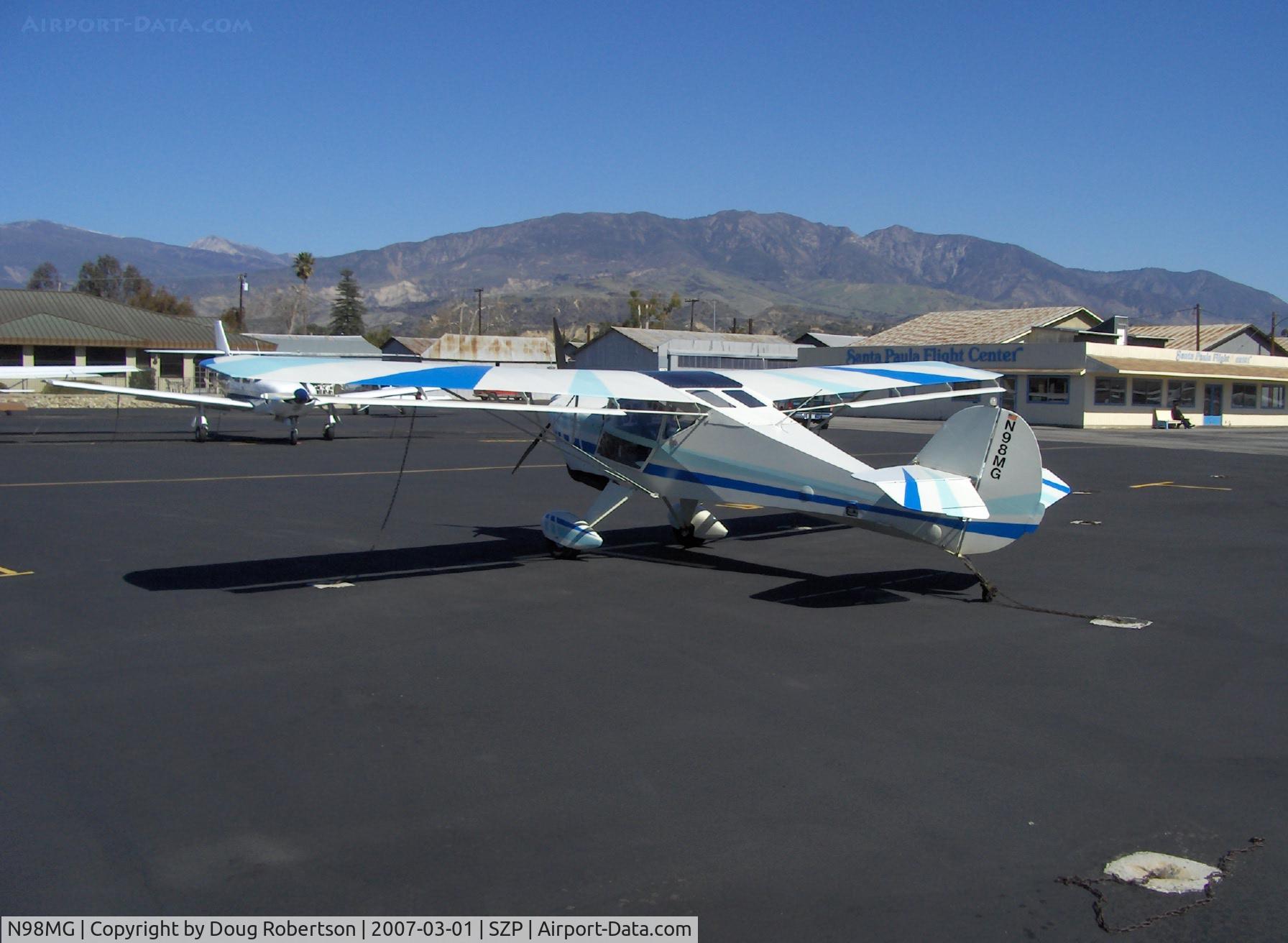 N98MG, 1997 Avid Flyer Mark IV C/N 678, 1997 Gonzalez AVID Mk4, Bombardier Rotax engine