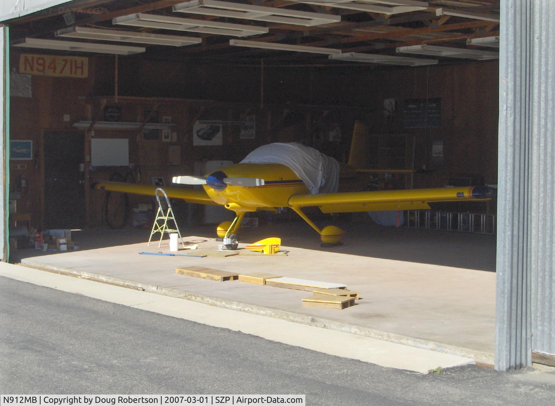 N912MB, 2004 Vans RV-9A C/N 90112, 2004 Nauman VAN's RV-9A, Lycoming O-320 160 Hp