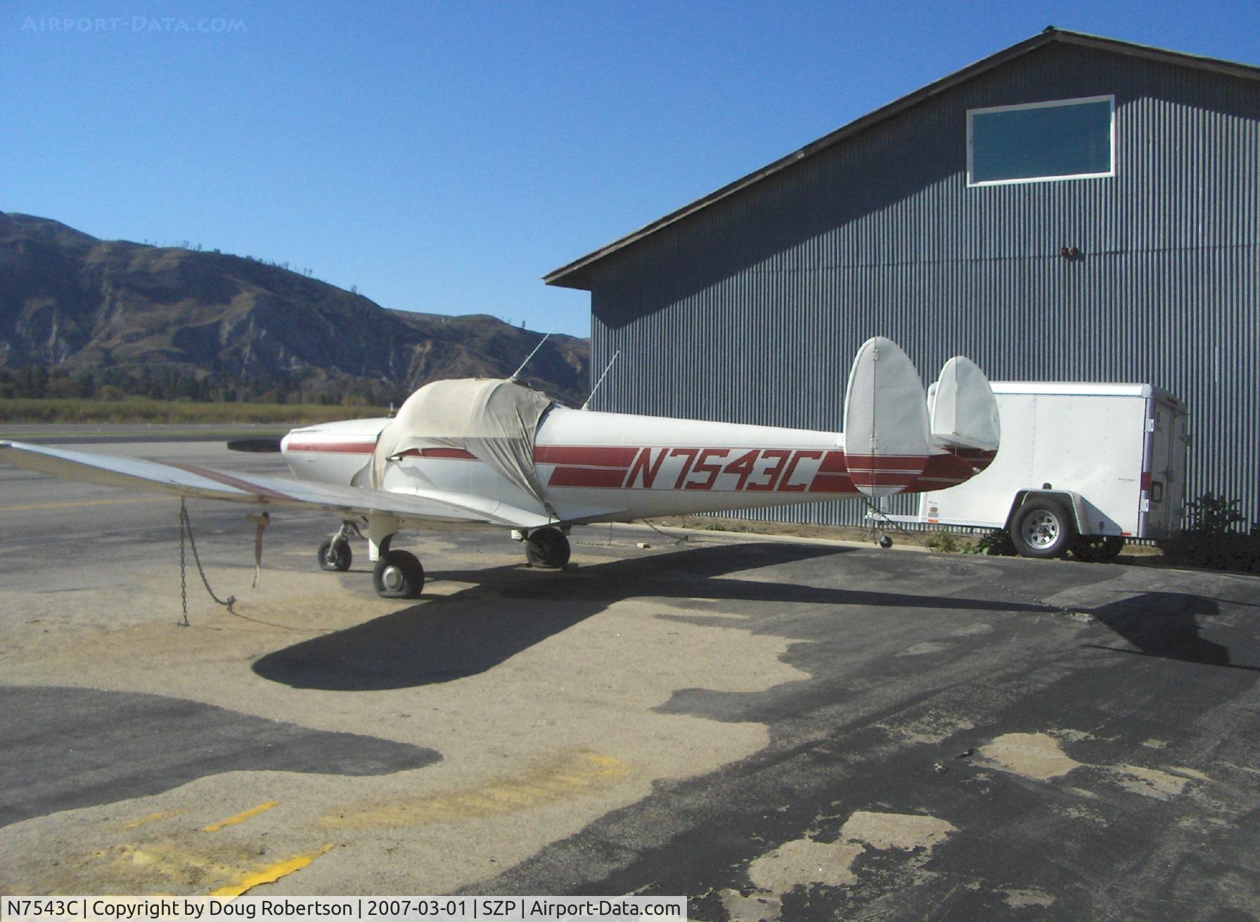 N7543C, 1958 Forney F-1 C/N 5658, 1958 Forney F-1 AIRCOUPE, Continental C90 90 Hp for takeoff