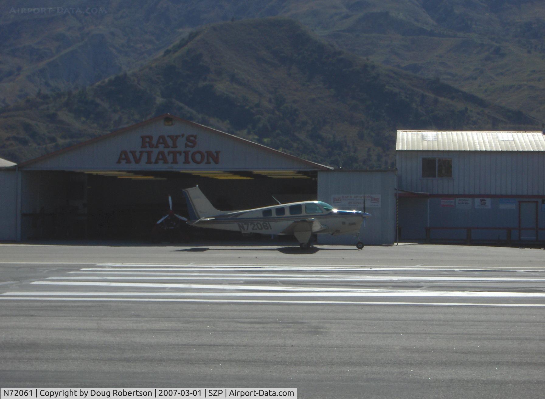 N72061, 1984 Beech B36TC Bonanza C/N EA-437, 1984 Beech B36TC Turbo BONANZA, Continental TSIO-520-UB 300 Hp