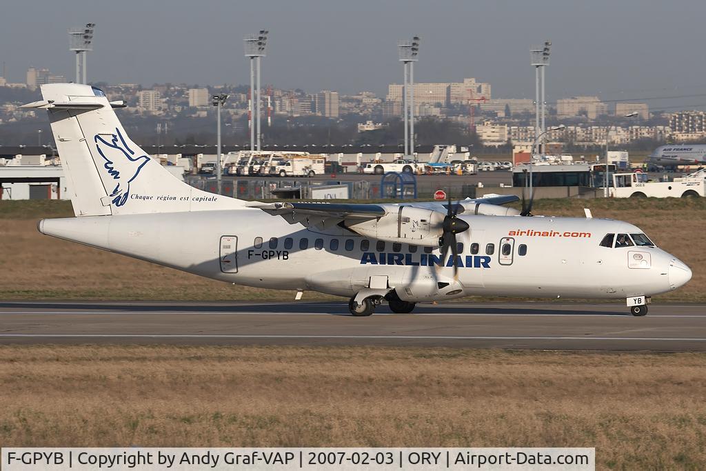 F-GPYB, 1996 ATR 42-500 C/N 480, Airlinair ATR42