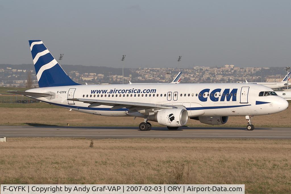 F-GYFK, 1995 Airbus A320-214 C/N 533, CCM A320