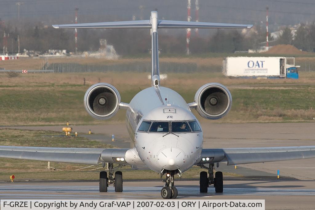 F-GRZE, 2001 Canadair CRJ-702 (CL-600-2C10) Regional Jet C/N 10032, Air France CRJ700