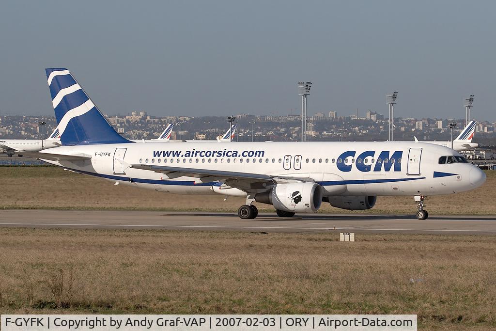 F-GYFK, 1995 Airbus A320-214 C/N 533, CCM A320