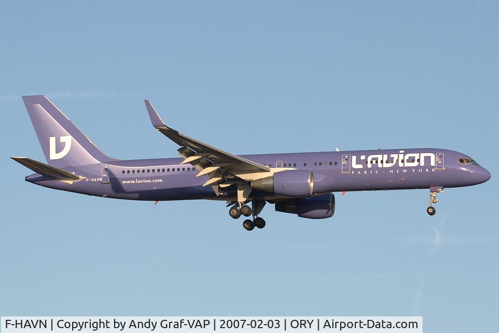 F-HAVN, 1991 Boeing 757-230 C/N 25140, Lavion 757-200