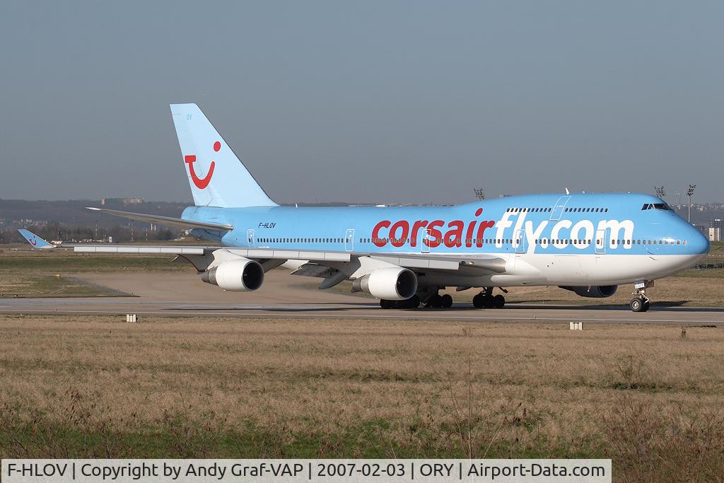 F-HLOV, 1992 Boeing 747-422 C/N 25379, Corsair 747-400