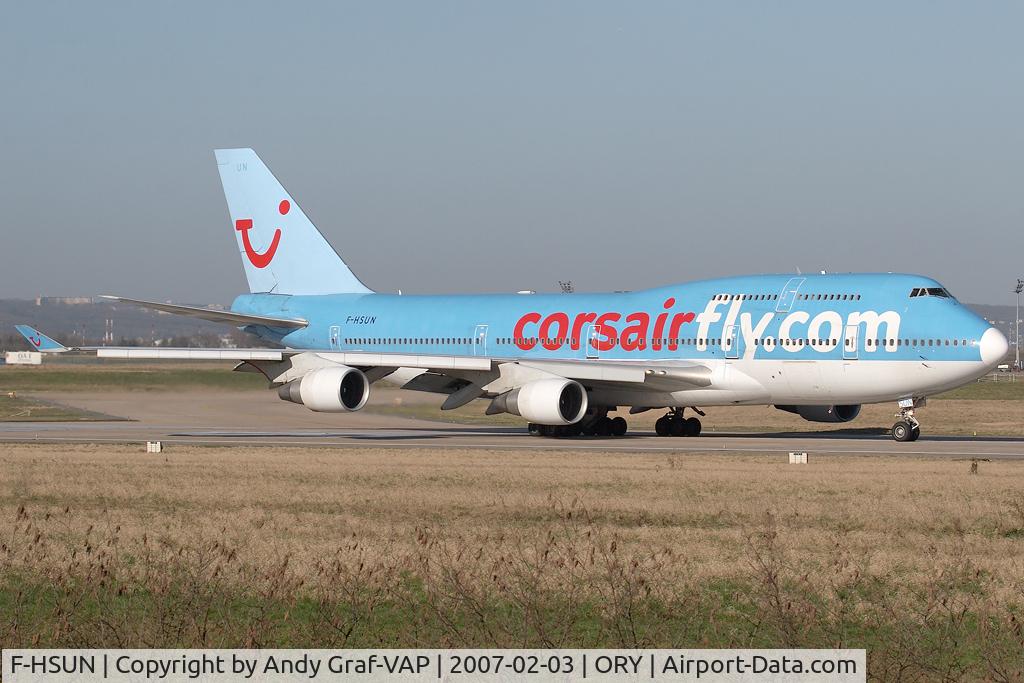 F-HSUN, 1993 Boeing 747-422 C/N 26880, Corsair 747-400