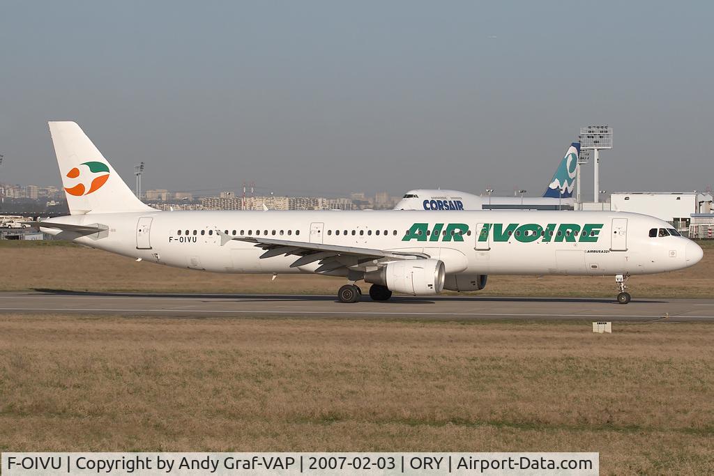 F-OIVU, 1999 Airbus A321-211 C/N 1017, Air Ivoire A321
