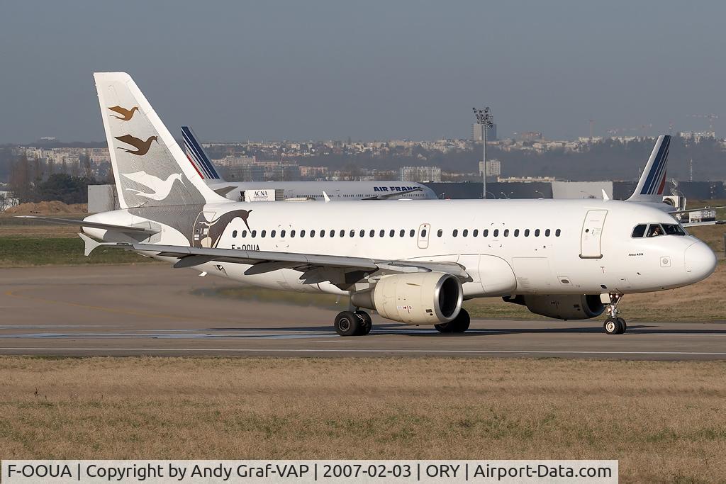 F-OOUA, 1996 Airbus A319-112 C/N 588, Celstar A319