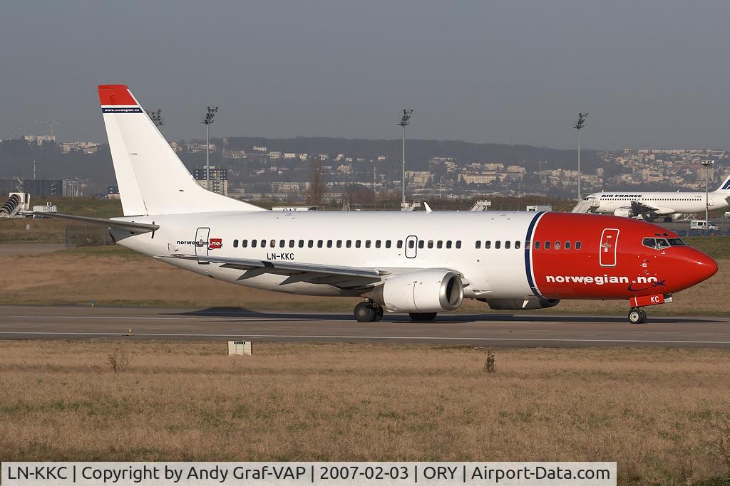LN-KKC, 1993 Boeing 737-3Y5 C/N 25615, Norwegian 737-300
