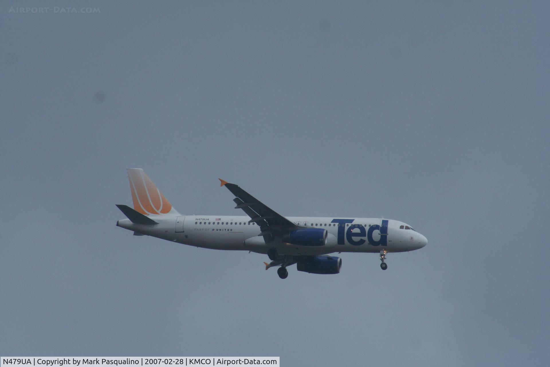 N479UA, 2001 Airbus A320-232 C/N 1538, Airbus A320