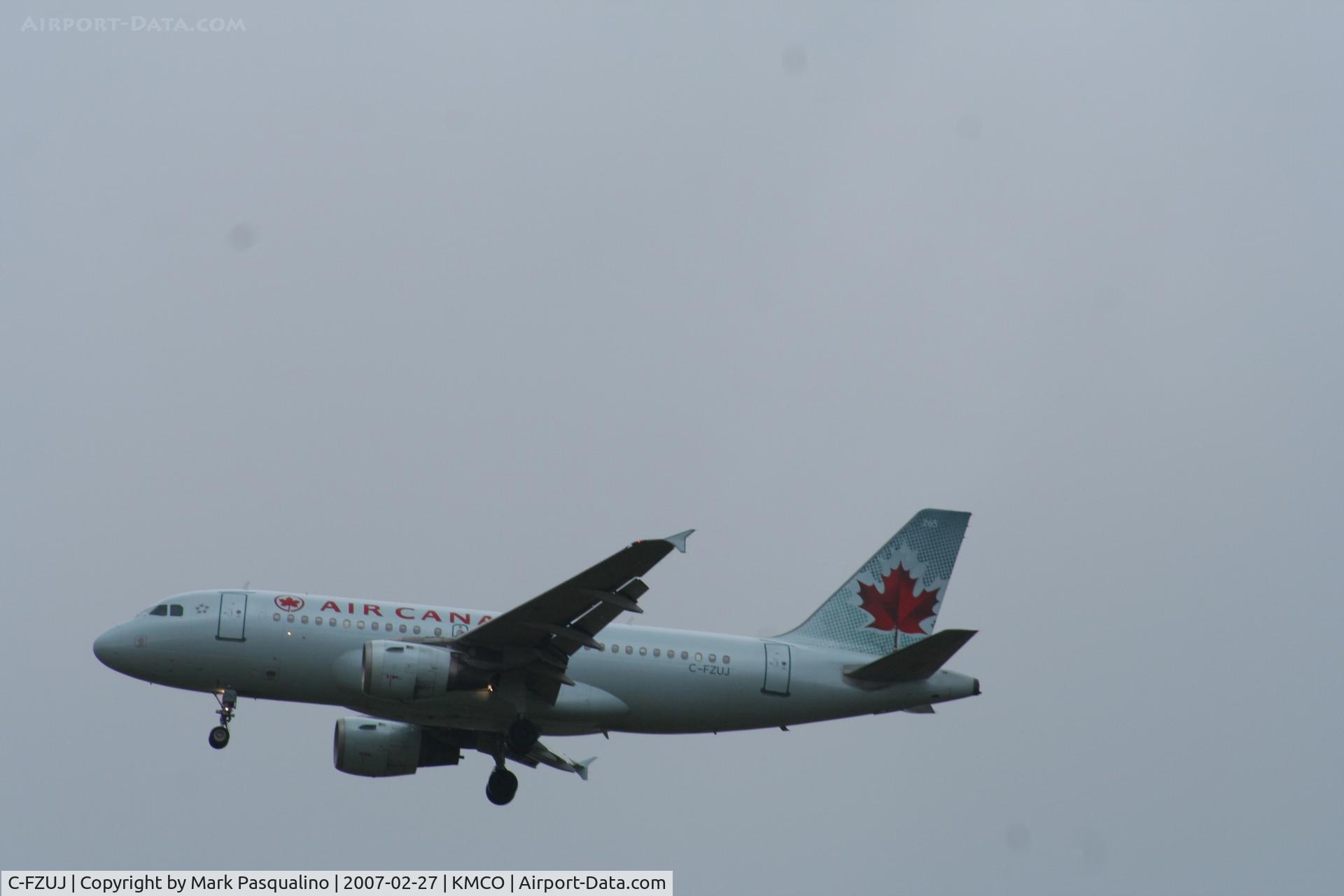C-FZUJ, 1997 Airbus A319-114 C/N 719, Airbus A319