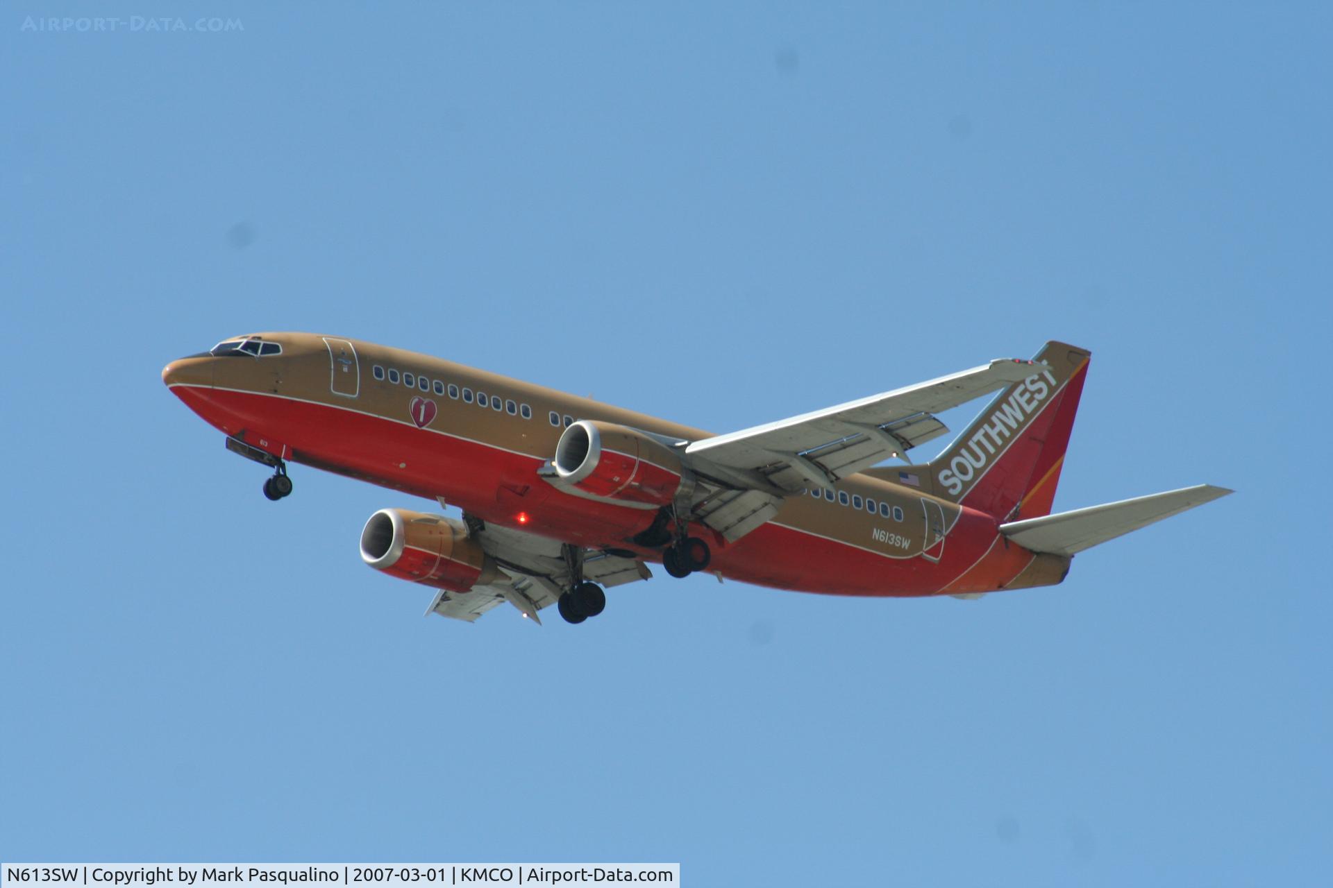 N613SW, 1995 Boeing 737-3H4 C/N 27931, Boeing 737-300