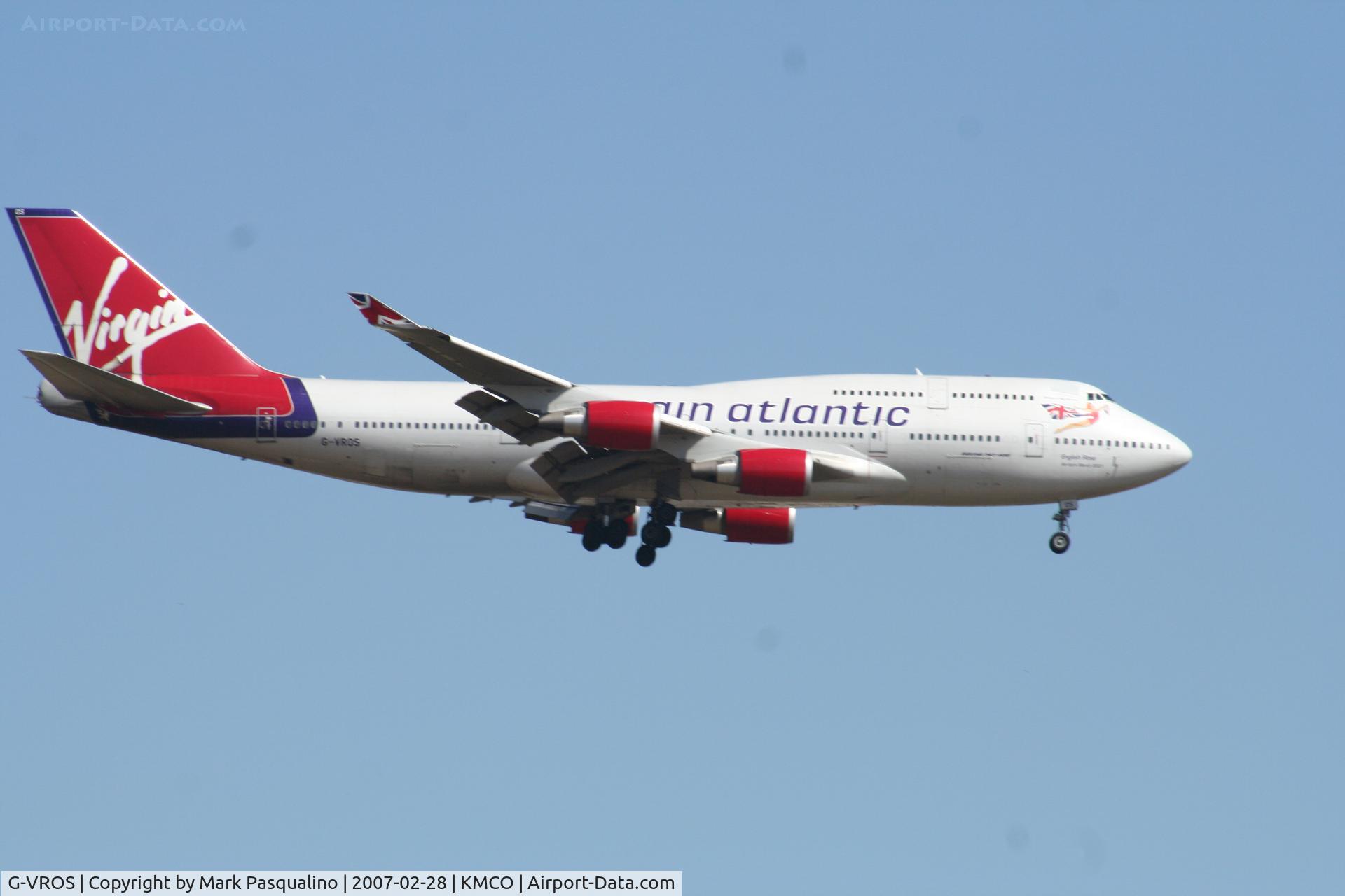 G-VROS, 2001 Boeing 747-443 C/N 30885, Boeing 747-400