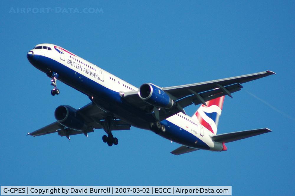 G-CPES, 1998 Boeing 757-236 C/N 29114, British Airways - Landing