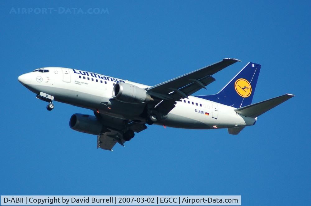 D-ABII, 1991 Boeing 737-530 C/N 24822, Lufthansa - Landing