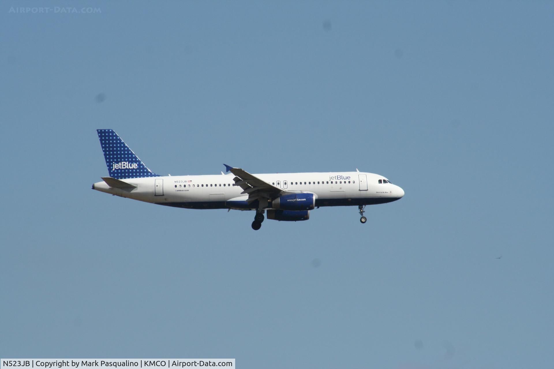 N523JB, 2001 Airbus A320-232 C/N 1506, Airbus A320
